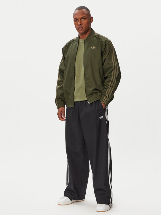 adidas adidas Mikina Sst Adicolor Classics KR1370 Tmavě zelená Regular Fit