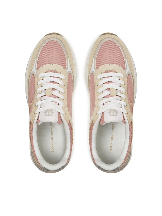 Tommy Hilfiger Tommy Hilfiger Sneakers Casual Fashion Runner Mix FW0FW08324 Colorat