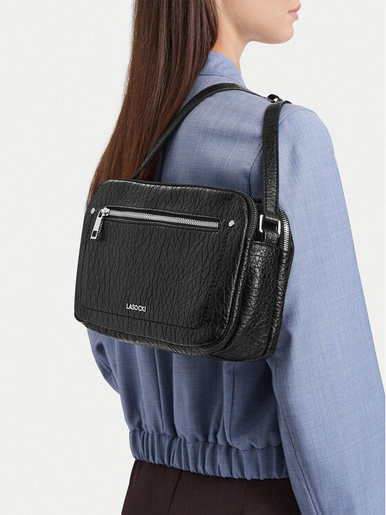 Lasocki Ročna torba CEO-LSK-L-032-10 Črna