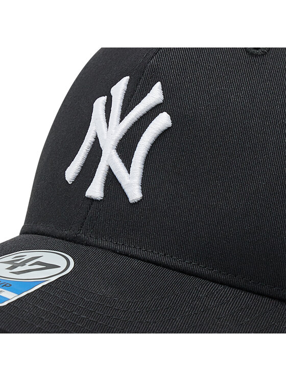 47 Brand 47 Brand Czapka z daszkiem Mlb New York Yankees Raised Basic '47 Mvp Junior B-RAC17CTP-BK Czarny