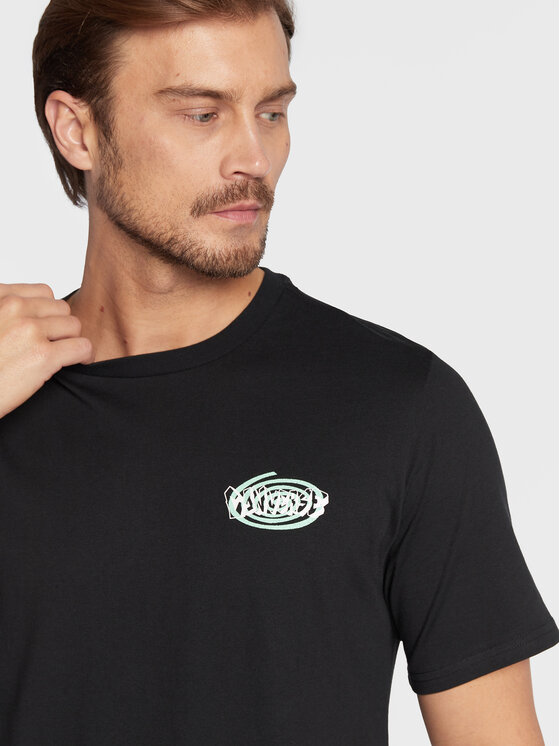 Converse Converse T-Shirt Sticker Graphic 10023793-A02 Schwarz Standard Fit