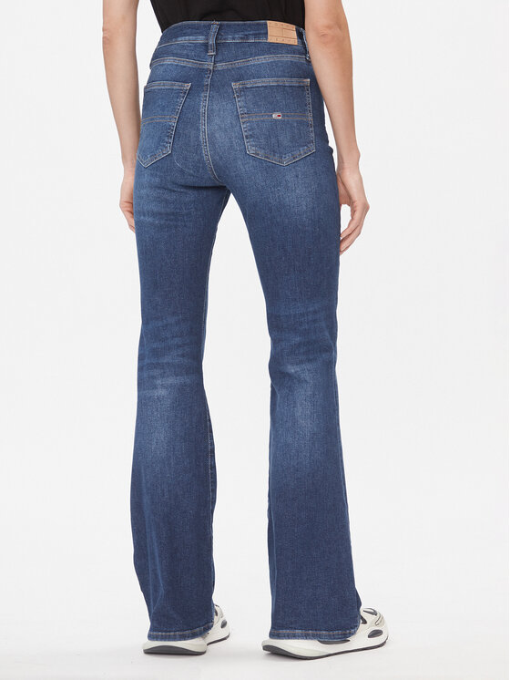Tommy Jeans Tommy Jeans Jeansy Sylvia DW0DW17156 Niebieski Flare Fit