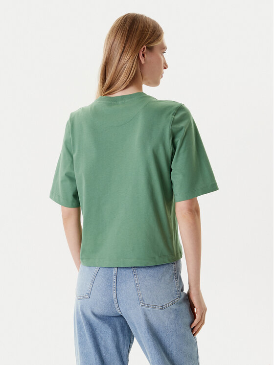 United Colors Of Benetton United Colors Of Benetton T-Shirt 3BL0E17G5 Zielony Relaxed Fit