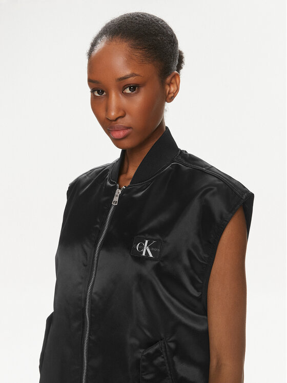 Calvin Klein Jeans Calvin Klein Jeans Veste J20J223039 Melns Relaxed Fit