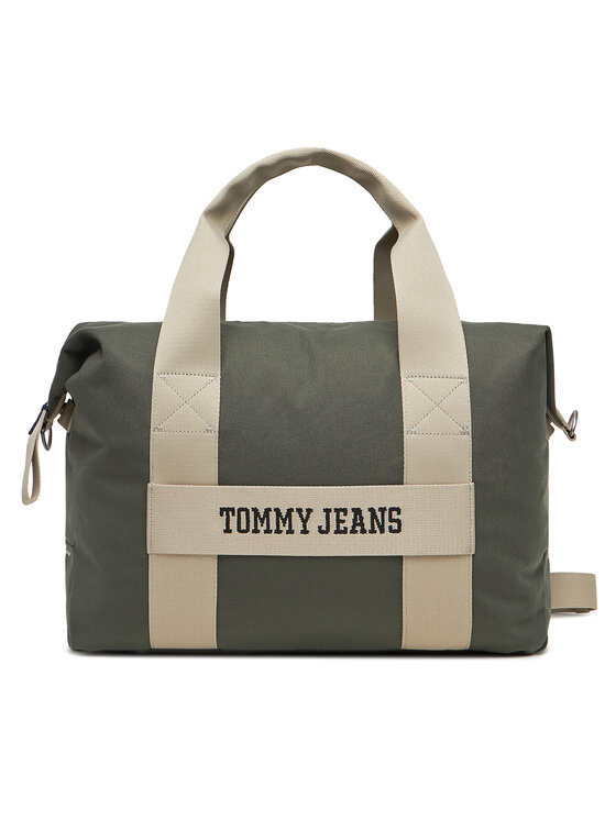 Tommy Jeans Geantă Tjm Retro Cool Duffle AM0AM13325 Kaki