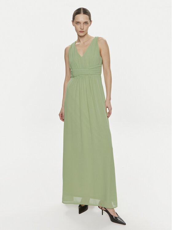 Vila Vila Abendkleid Karin 14094107 Grün Regular Fit