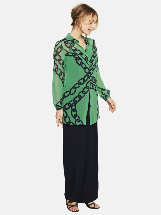 L’AF L’AF Koszula Marina Zielony Loose Fit