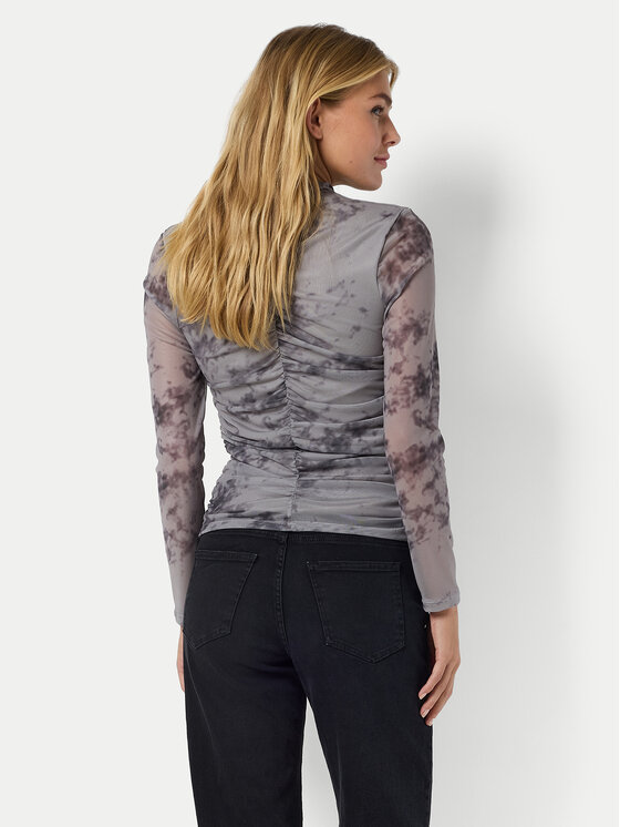 Noisy May Noisy May Blúz Iggy 27031592 Szürke Slim Fit