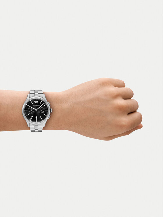 Emporio Armani Emporio Armani Hodinky Dario AR11691 Strieborná