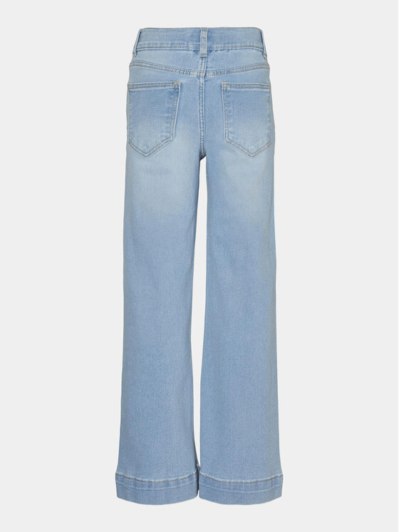 Vero Moda Girl Vero Moda Girl Jeansy Daisy 10302632 Niebieski Wide Leg