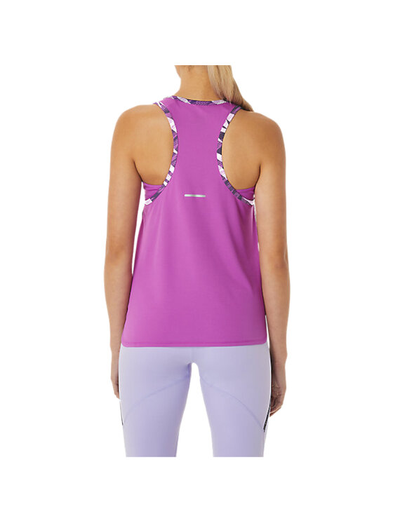 Asics Asics T-Shirt ASICS Wild Camo Tank Fioletowy Regular Fit