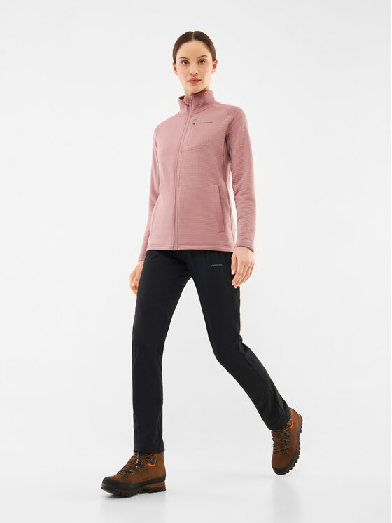 Viking Viking Bluza Admont Full Zip Lady Różowy Regular Fit