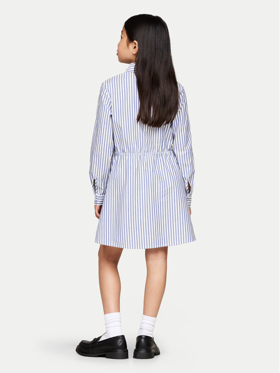 Tommy Hilfiger Tommy Hilfiger Sukienka koszulowa Ithaca KG0KG08500 Niebieski Regular Fit
