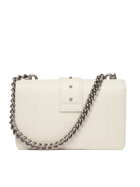 Pinko Pinko Torebka Love One Mini C AI 23-24 PLTT 100058 A0F1 Écru