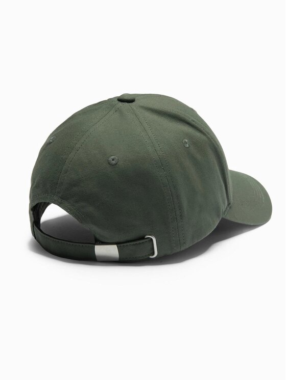 Ombre Ombre Czapka z daszkiem OM-ACCS-0103 Khaki
