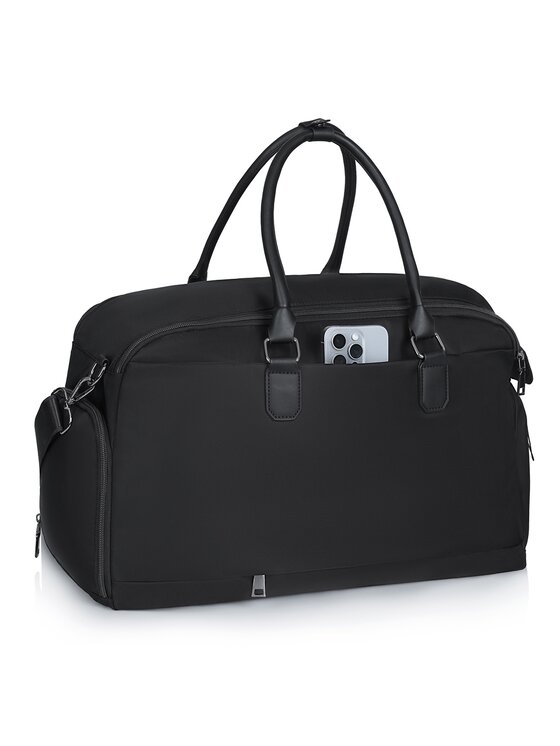 James Hawk James Hawk Torba na ubrania Duffle Bag Czarny