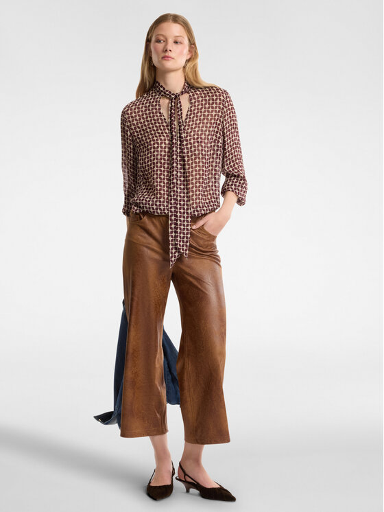 Elena Mirò Elena Mirò Blusa 2119P100164N002 Bordeaux Regular Fit