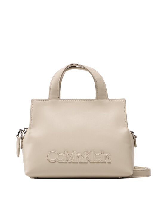 Calvin Klein Calvin Klein Torbica Ck Neat Tote Sm K60K610443 Bež