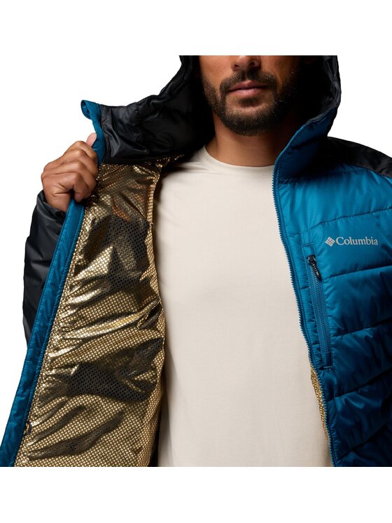 Columbia Columbia Kurtka puchowa 208529 Niebieski Regular Fit