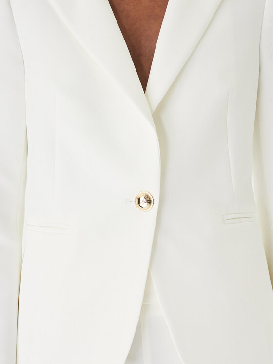 Rinascimento Rinascimento Giacca da abito CFC0128640003 Bianco Regular Fit