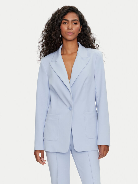 Guess Guess Pintsak W4YN33 KCBO2 Sinine Regular Fit