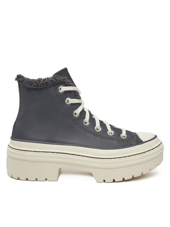 Converse Plátenky Chuck Taylor All Star Lugged Heel Sherpa A10152C 094 Tmavomodrá