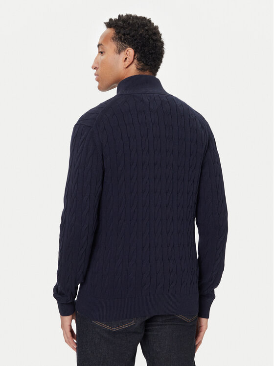 Tommy Hilfiger Tommy Hilfiger Кардиган MW0MW40440 Cиній Regular Fit