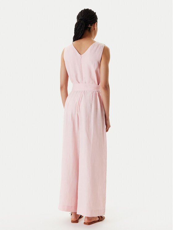United Colors Of Benetton United Colors Of Benetton Kombinezon 4AGHDT00E Różowy Wide Leg