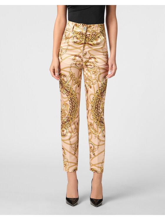 PHILIPP PLEIN PHILIPP PLEIN Pantaloni di tessuto 10923 Beige Flare Fit