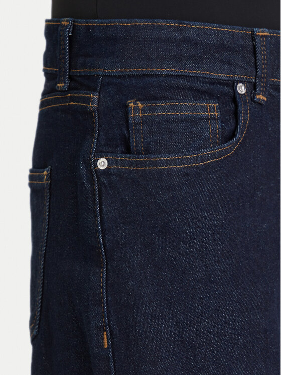 ONLY ONLY Jeansy Emily 15356761 Granatowy Mom Fit