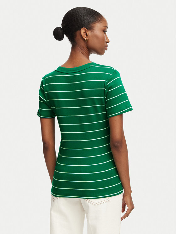 Tommy Hilfiger Tommy Hilfiger T-shirt New Cody WW0WW40584 Verde Slim Fit