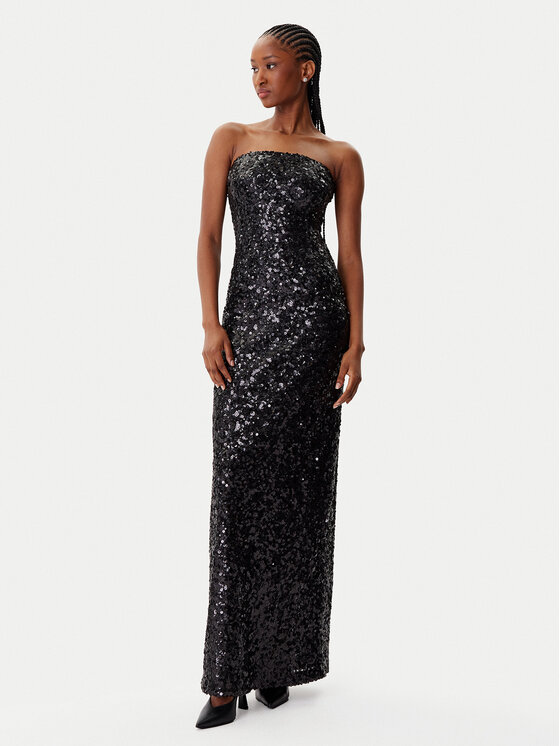 PINKO PINKO Estélyi ruha 105527 A2Q4 Fekete Regular Fit