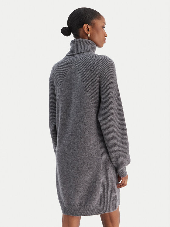 Liu Jo Liu Jo Trikotažinė suknelė MF5063 MS009 Pilka Regular Fit