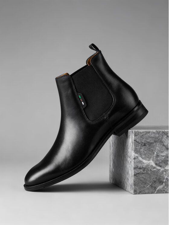GINO ROSSI Gino Rossi Klassische Stiefeletten CEO-SOPRANO-06 125AM Schwarz