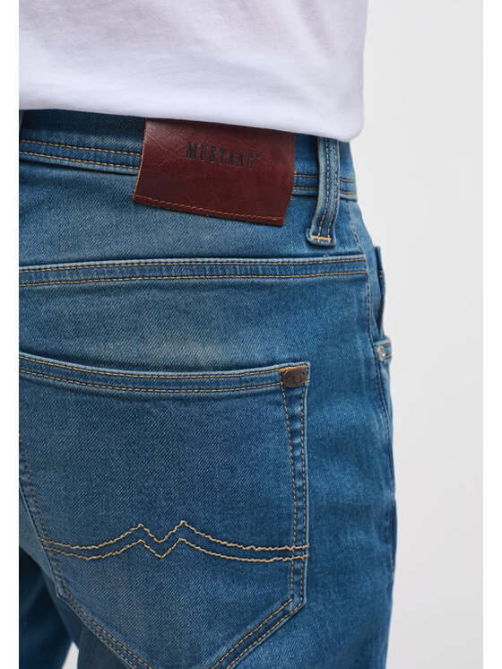 Mustang Mustang Jeansy OREGON SLIM Niebieski Slim Fit