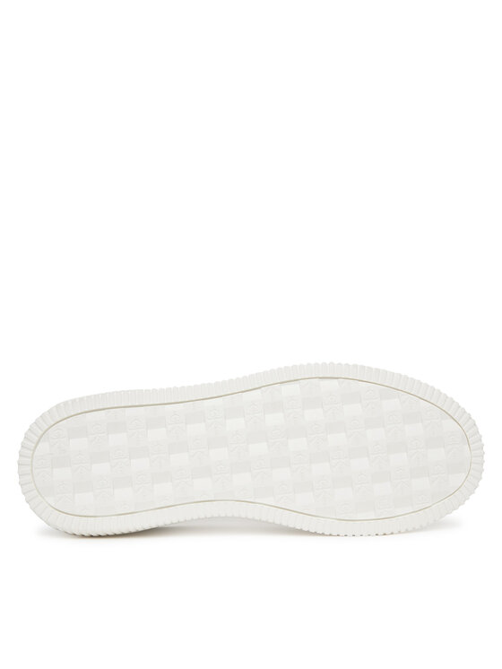 Calvin Klein Jeans Calvin Klein Jeans Сникърси Chunky Cupsole Ru Patch Lth YM0YM01296 Бял