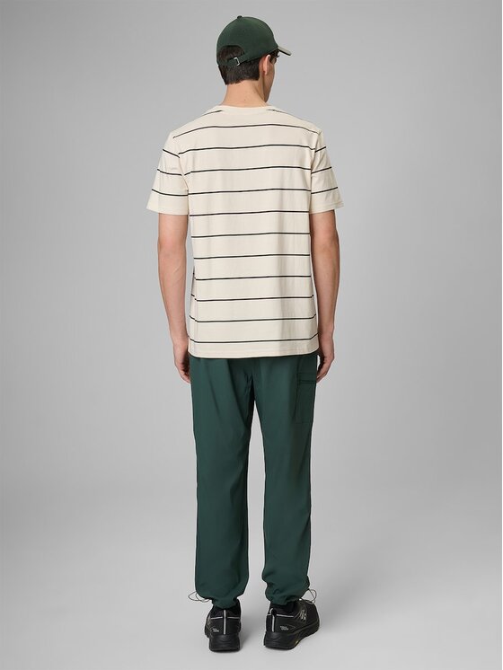 4F 4F Pantaloni di tessuto 4FRSS26TTROM1915-40S Verde Regular Fit