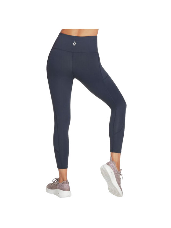 Skechers Skechers Leggings Skechers Go Walk High Waisted 7/8 Legging Blu scuro Slim Fit