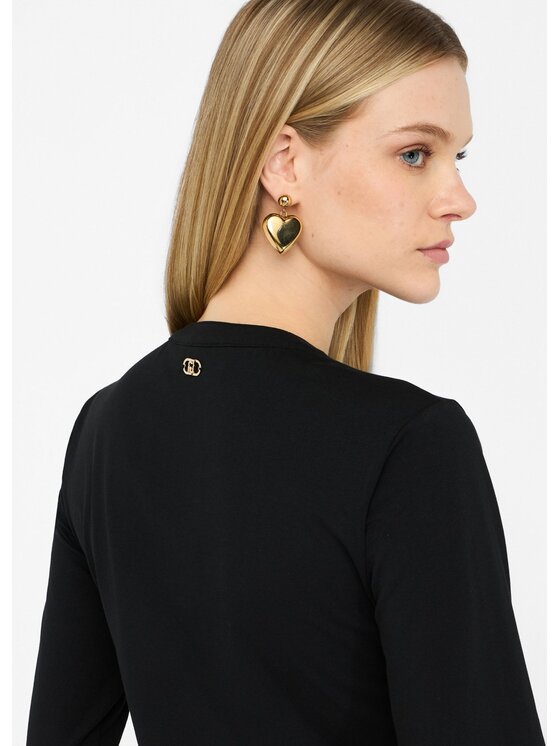 Liu Jo Liu Jo T-shirt TF5189JS00322222 Nero Regular Fit