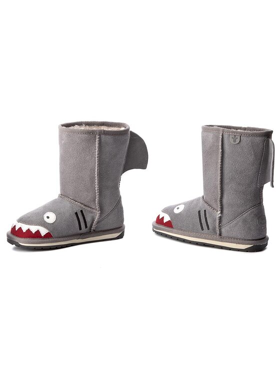 EMU Australia EMU Australia Schneeschuhe Little Creatures Shark K10589 Grau