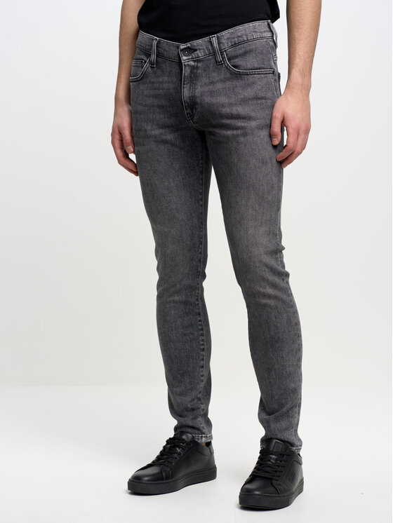 BIG STAR BIG STAR Jeansy DERIC_993_190 Czarny Skinny Fit
