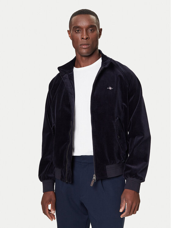 Gant Gant Куртка бомбер Corduroy 7006547 Cиній Regular Fit