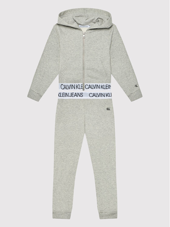 Calvin Klein Jeans Calvin Klein Jeans Анцуг Logo Tape IG0IG01085 Сив Regular Fit