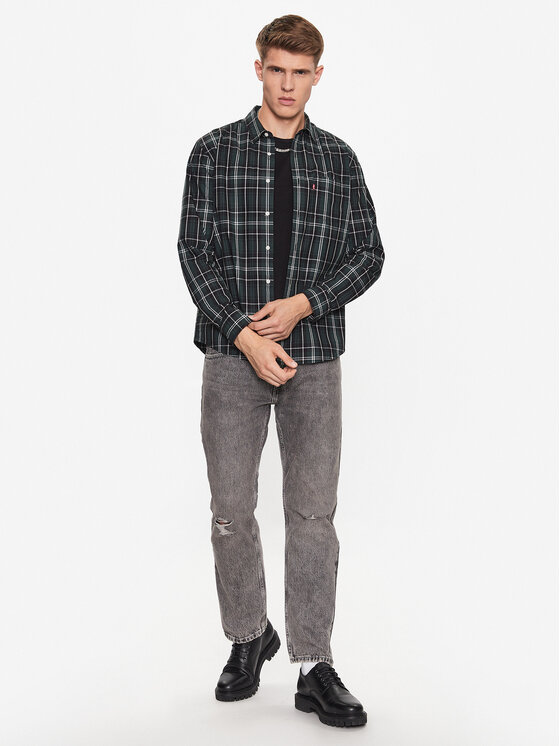Levi's® Levi's® Hemd Sunset 85746-0132 Grün Standard Fit