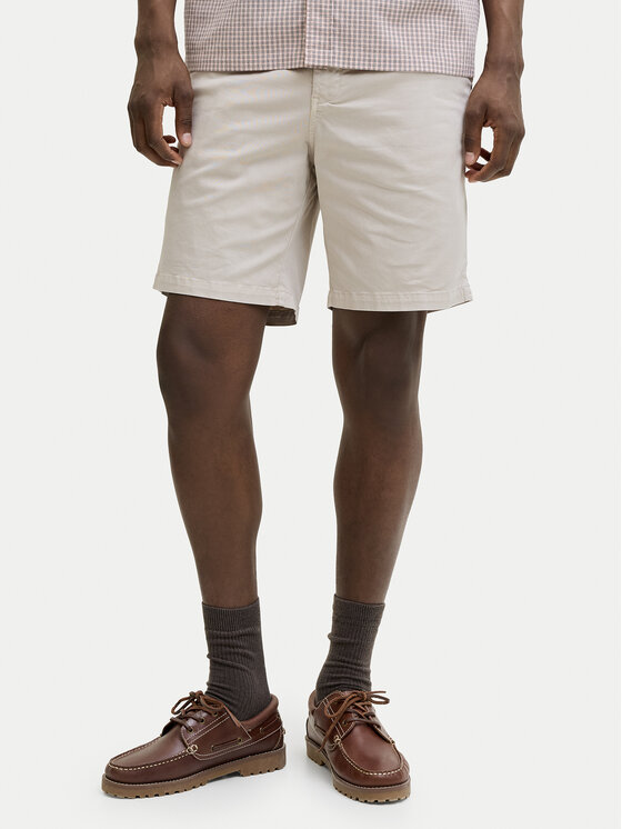 Jack & Jones Jack & Jones Pantalon scurți din material Ace Vance 12293005 Bej Regular Fit