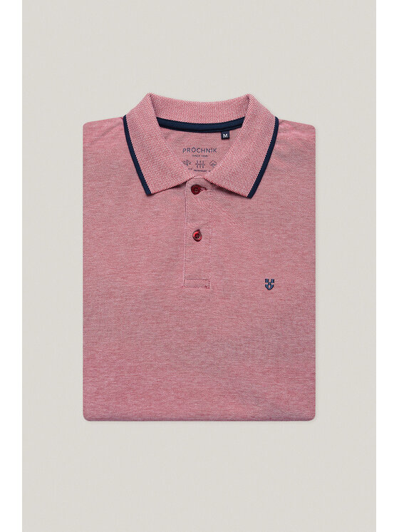 Próchnik Próchnik Polo PM4 PO073125000025 Bordowy Regular Fit