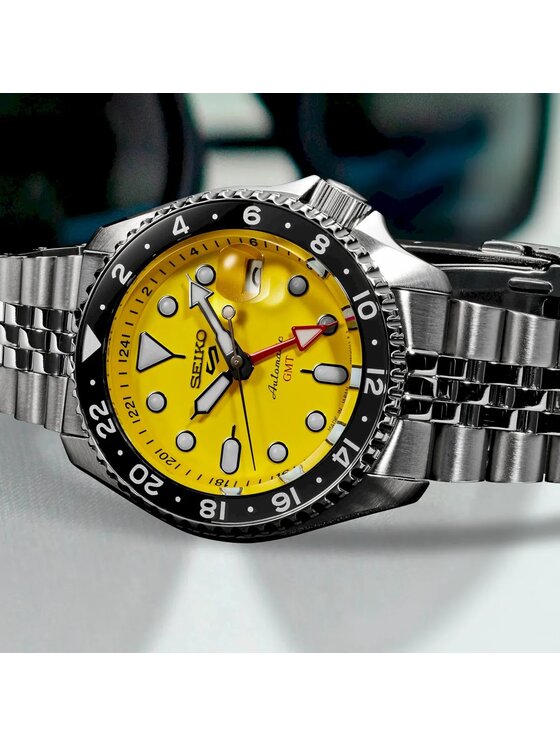 Seiko Seiko Zegarek SSK036K1 Srebrny