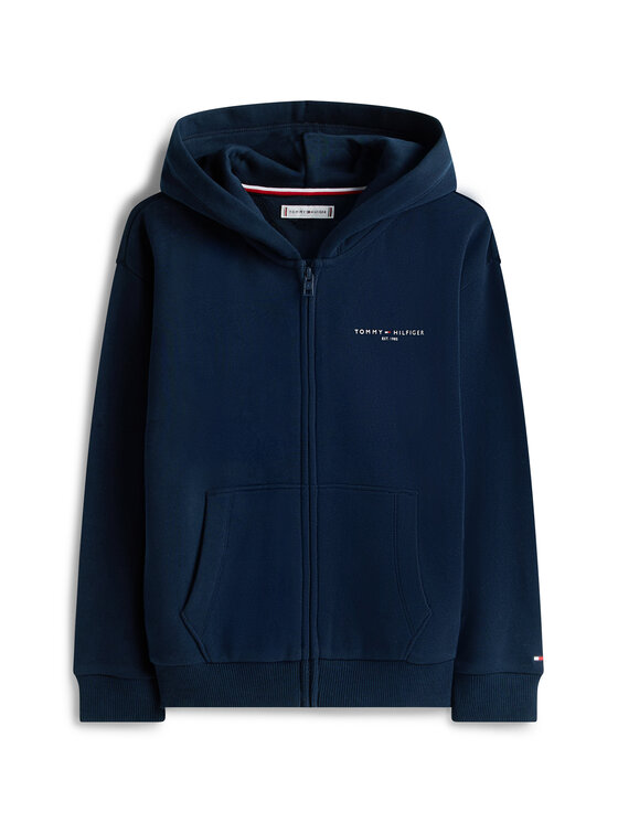 Tommy Hilfiger Tommy Hilfiger Mikina Mini Corp KS0KS00726 Tmavomodrá Regular Fit
