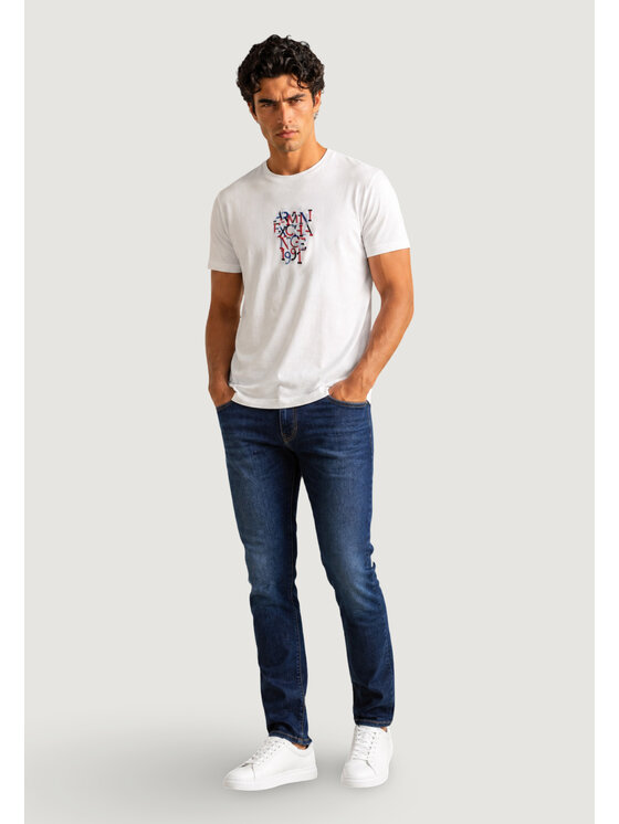 Armani Exchange Armani Exchange T-Shirt XM003063 AF10358 Biały Casual Fit