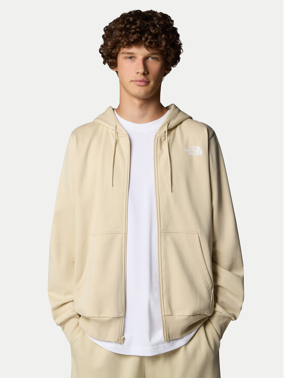 The North Face The North Face Bluza Simple Dome NF0A89FD Beżowy Regular Fit